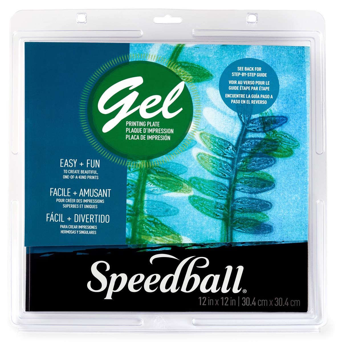 Speedball Gel Printing Plate 12 x 12 Inches