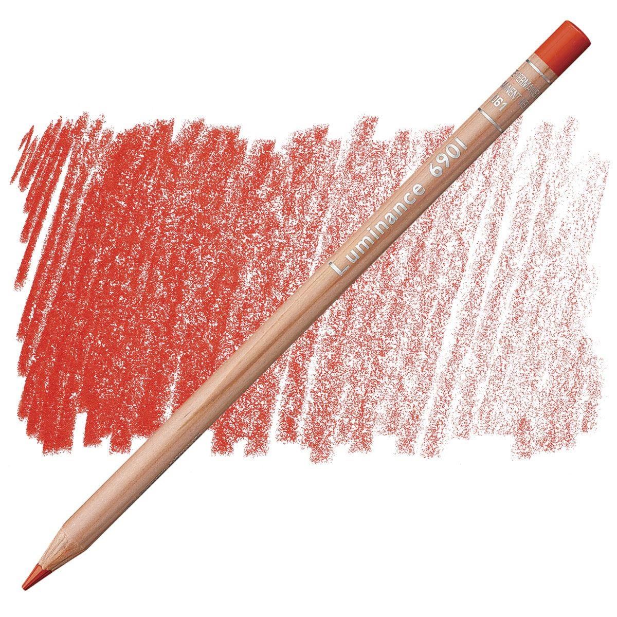 Caran d'Ache Luminance 6901 Pencil - 061 Permanent Red