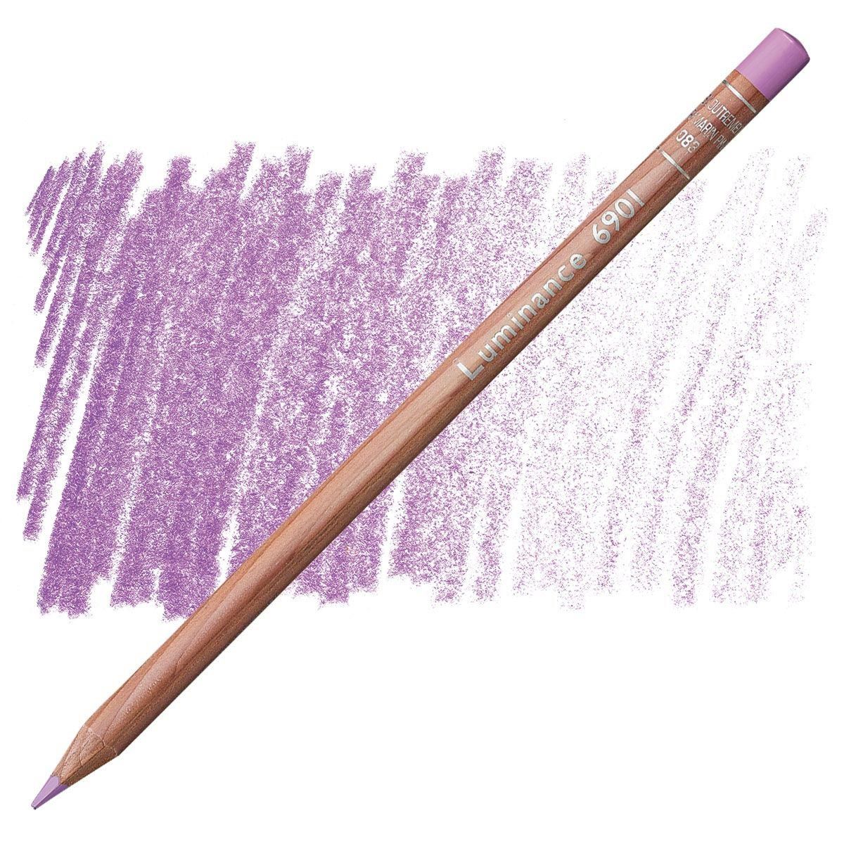 Caran d'Ache Luminance 6901 Pencil - 083 Ultramarine Pink