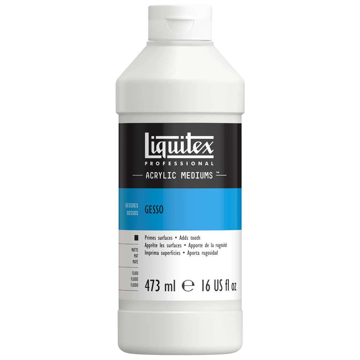 Liquitex Professional Gesso Surface Prep - 473 ml (16oz)