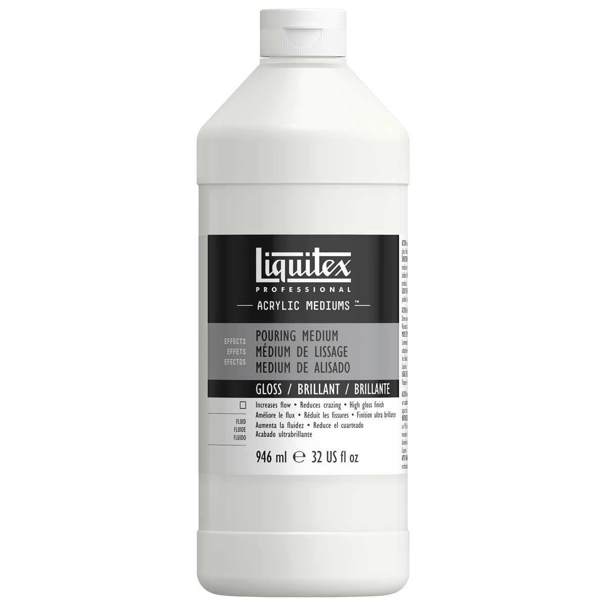 Liquitex Professional Pouring Medium - Gloss 32oz (946ml)