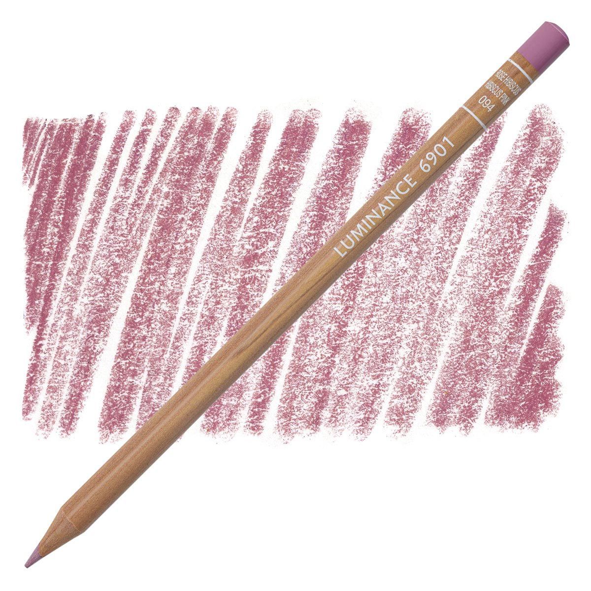 Caran d'Ache Luminance 6901 Pencil - 094 Hibiscus Pink