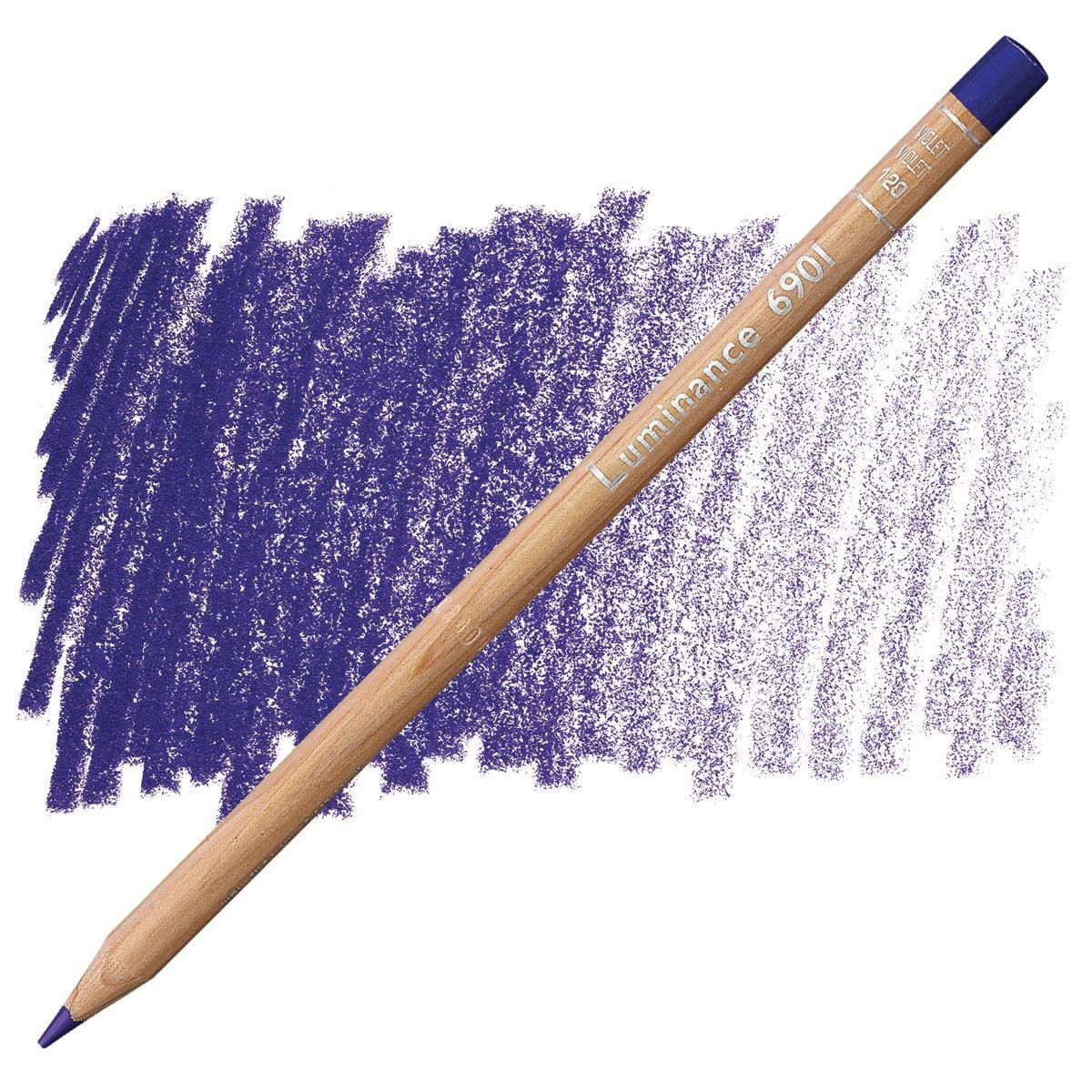 Caran d'Ache Luminance 6901 Pencil - 120 Violet