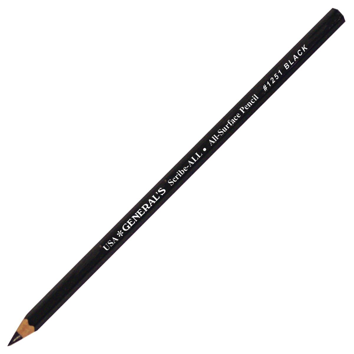 General's Scribe All Pencil - Black