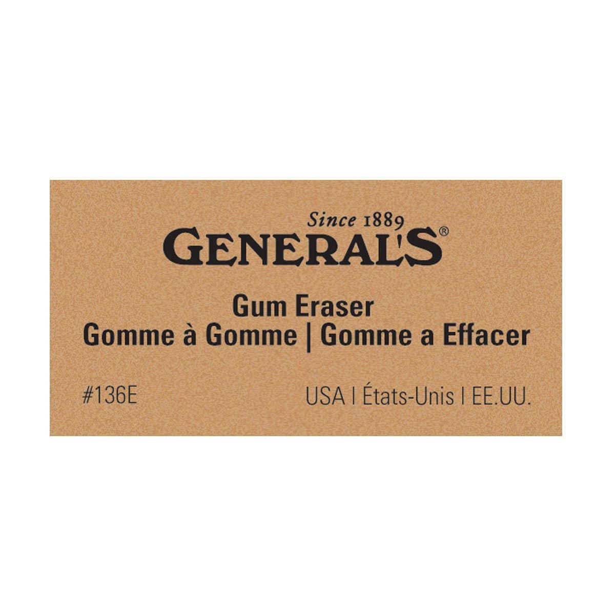 General’s Artist Gumbo Gum Eraser