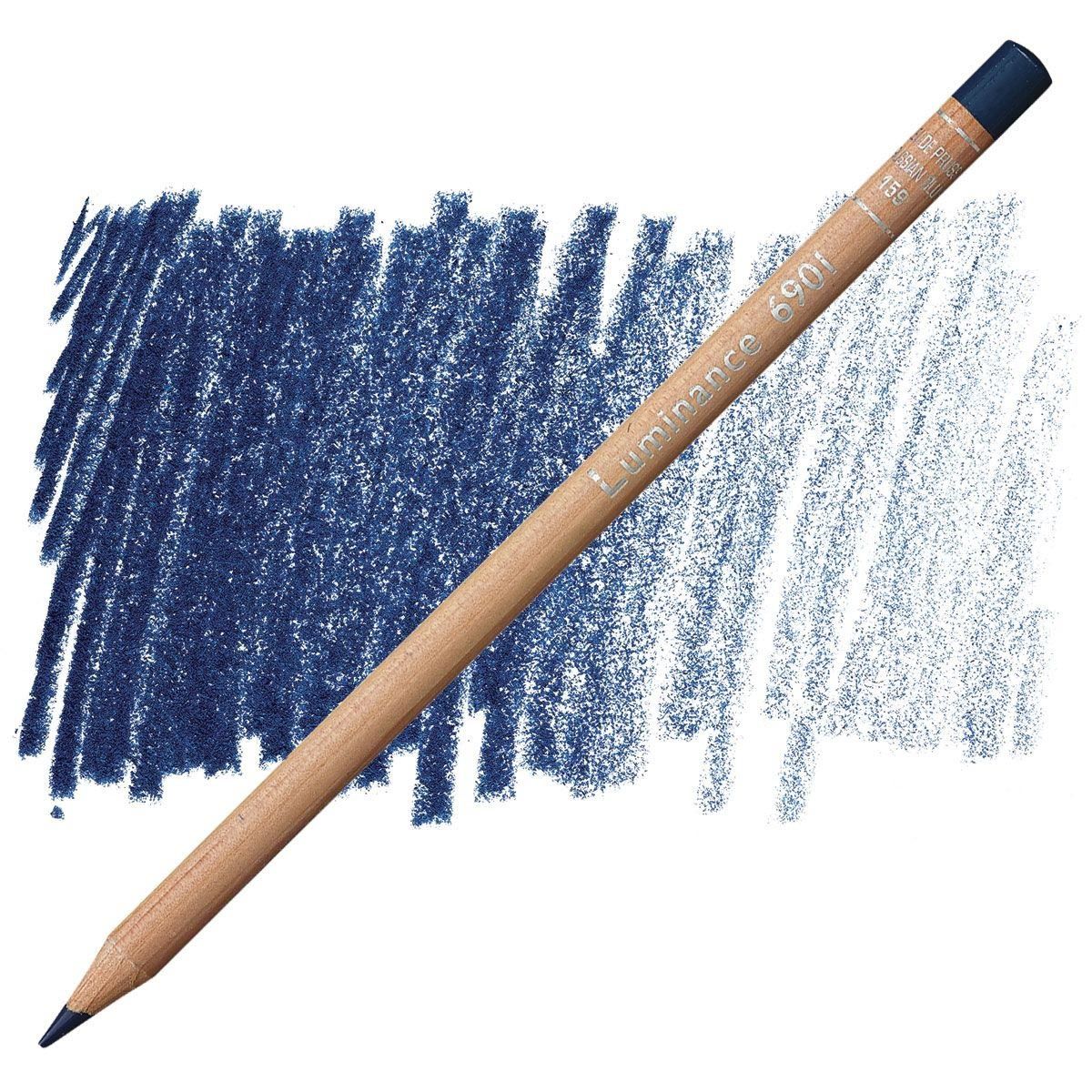 Caran d'Ache Luminance 6901 Pencil - 159 Prussian Blue