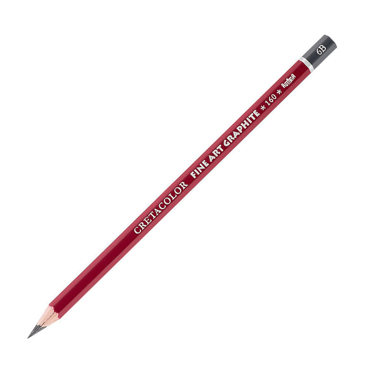 Cretacolor Fine Art Red Graphite Pencil - 6B