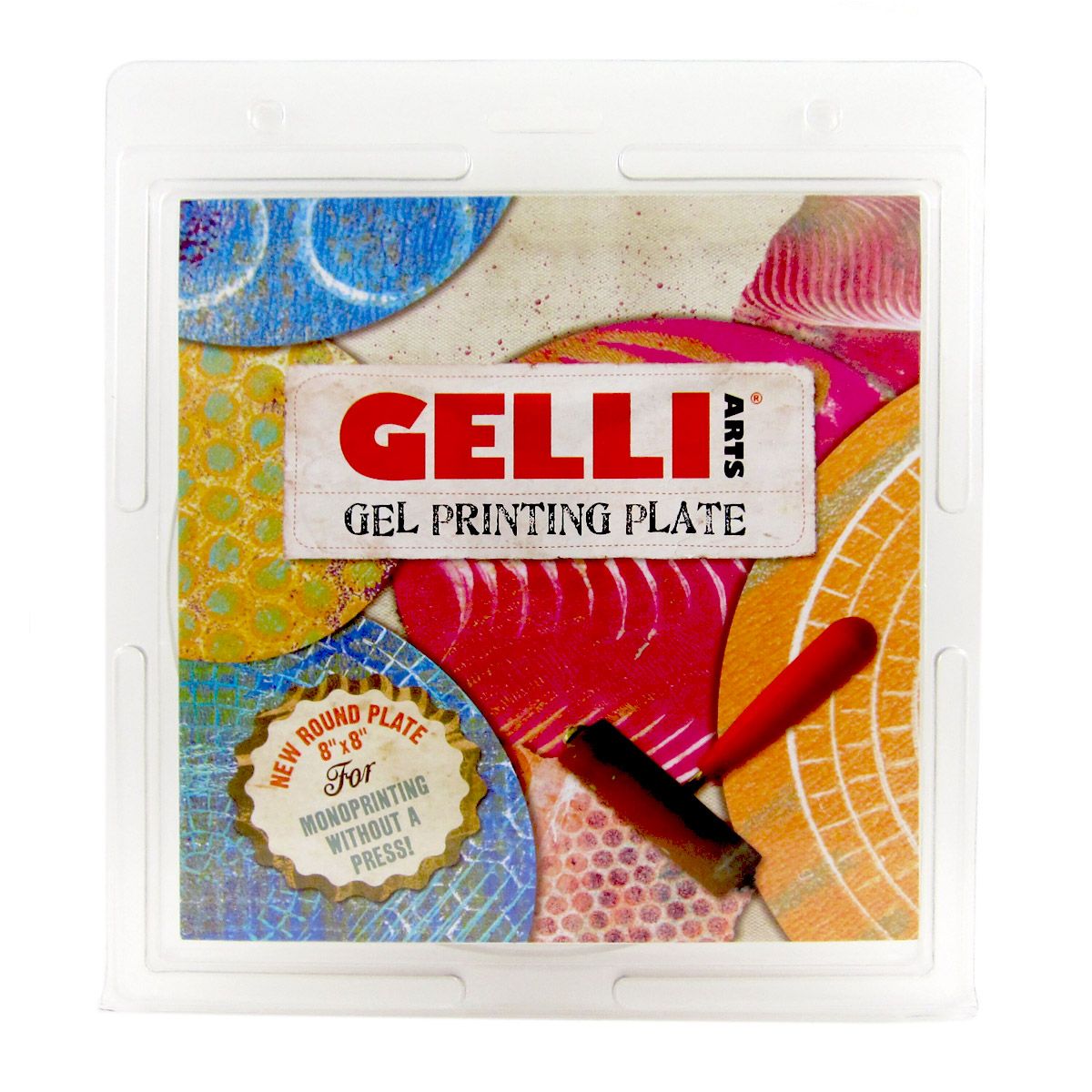 Gelli Printing Plate 8 Inch Round