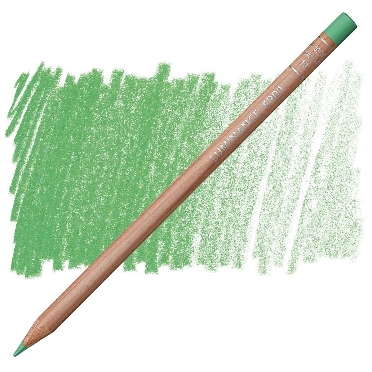 Caran d'Ache Luminance 6901 Pencil - 182 Cobalt Green