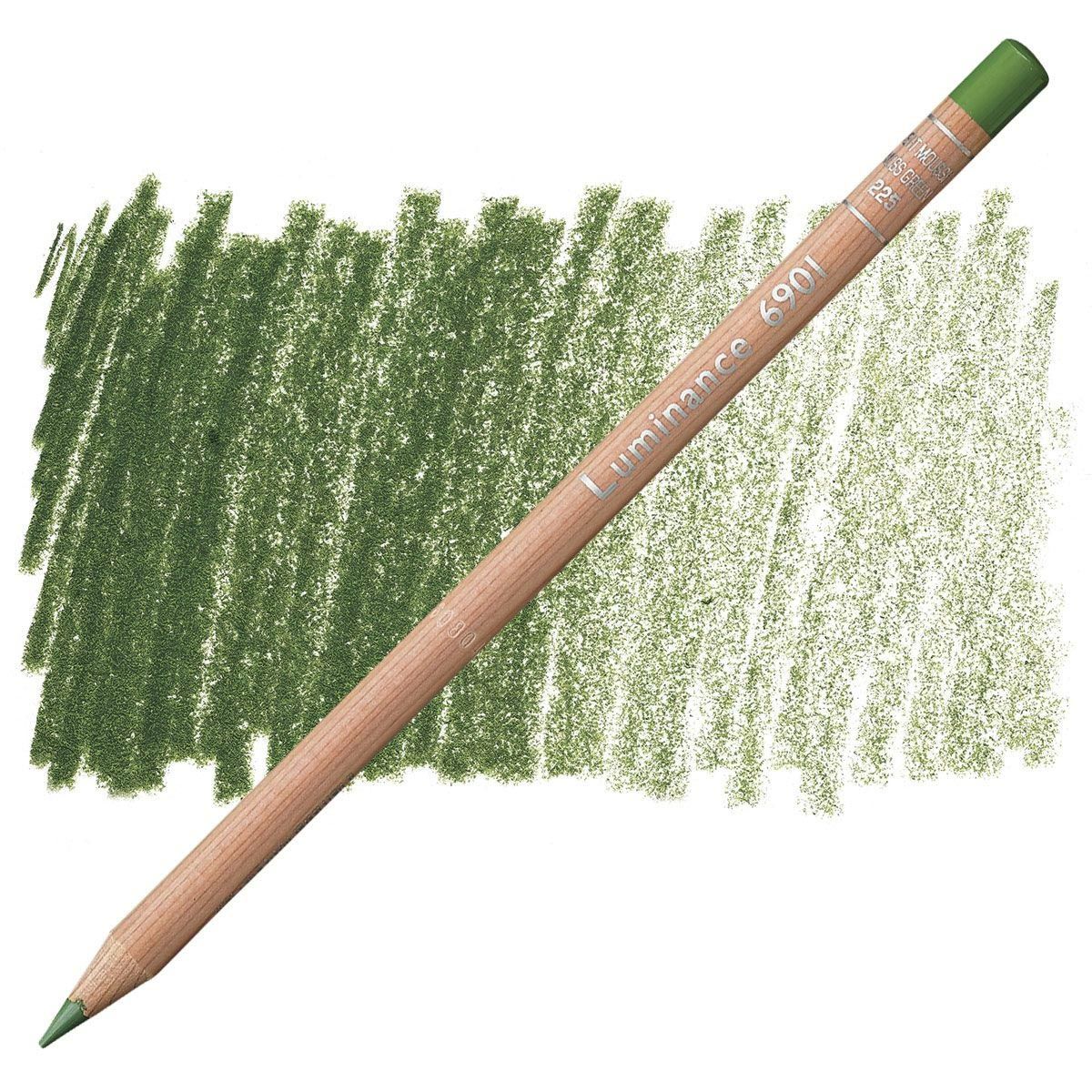 Caran d'Ache Luminance 6901 Pencil - 225 Moss Green
