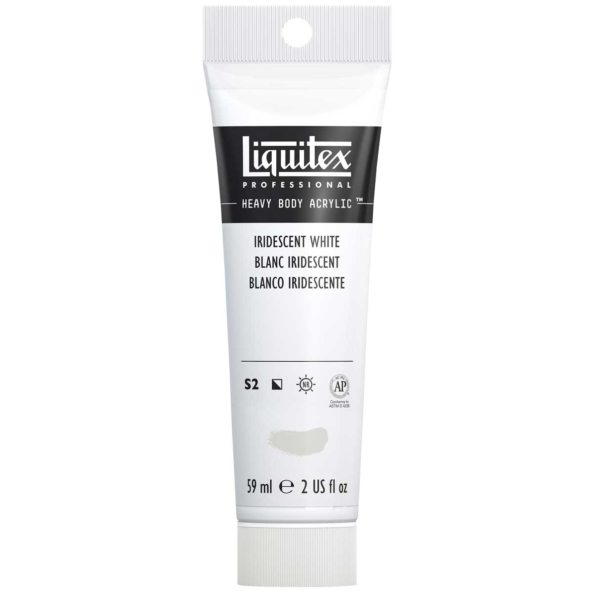 Liquitex Heavy Body Acrylic - Iridescent White 59ml/2oz