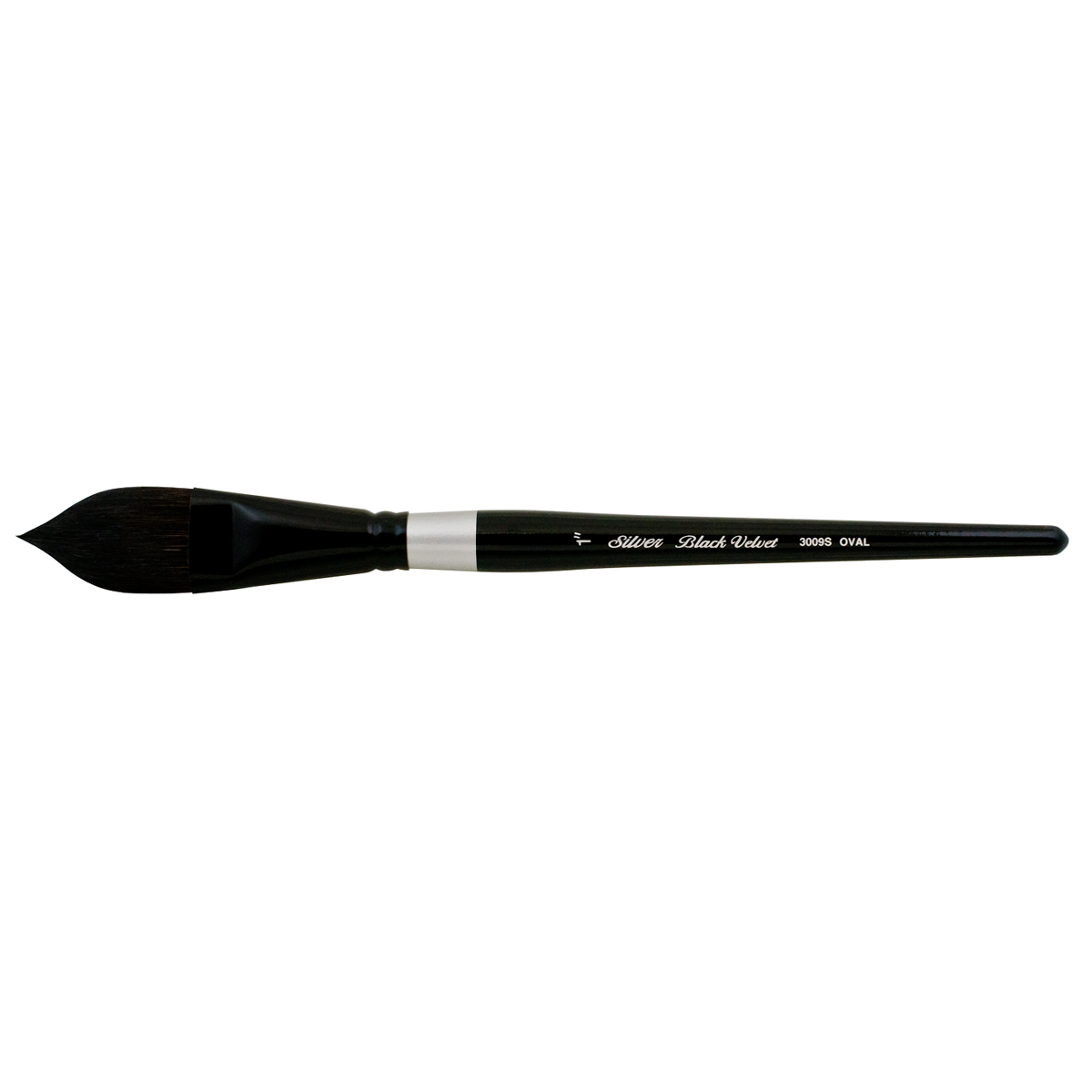 Black Velvet Series 3009S Brush 1 inch Oval Wash