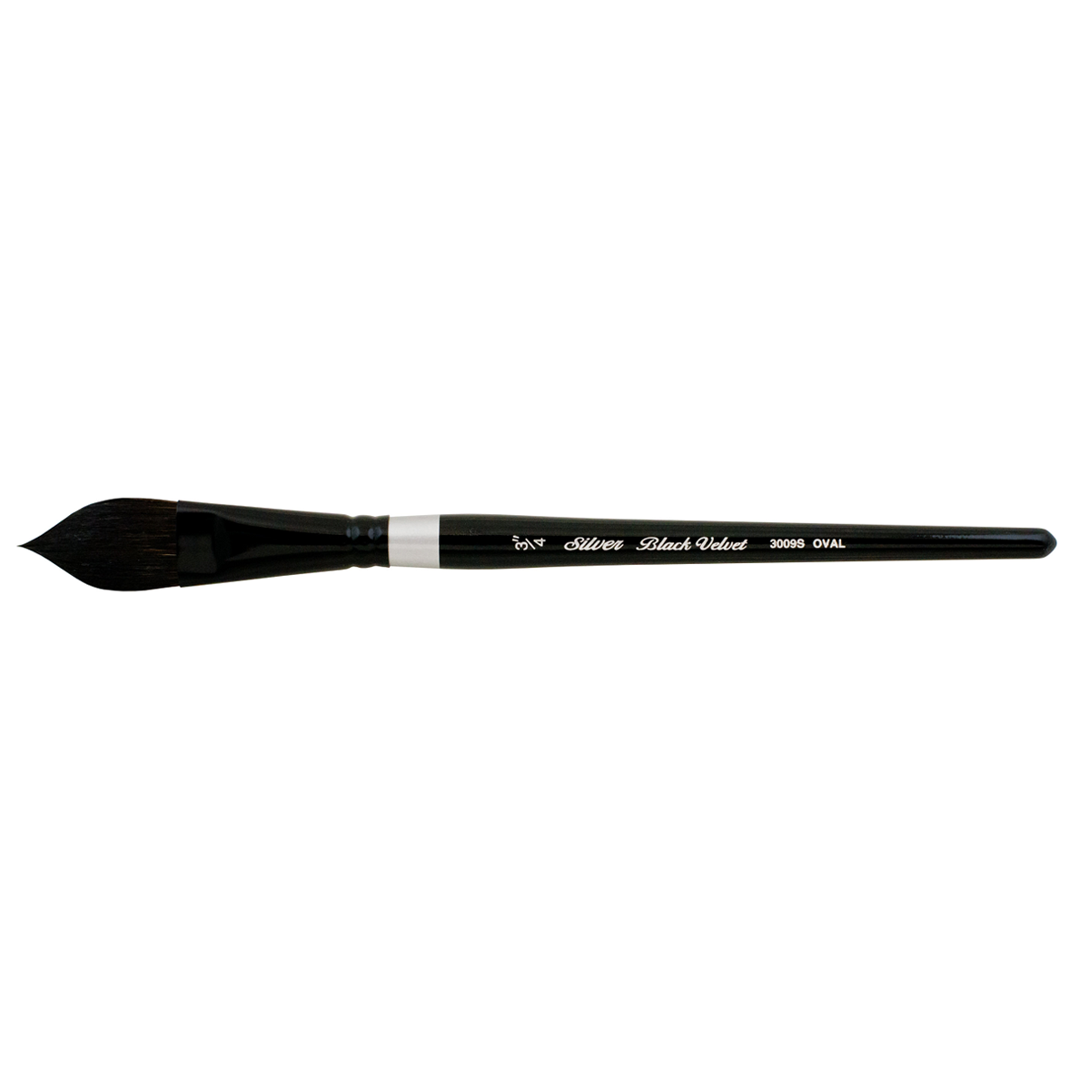 Black Velvet Series 3009S Brush 3/4 inch Oval Wash