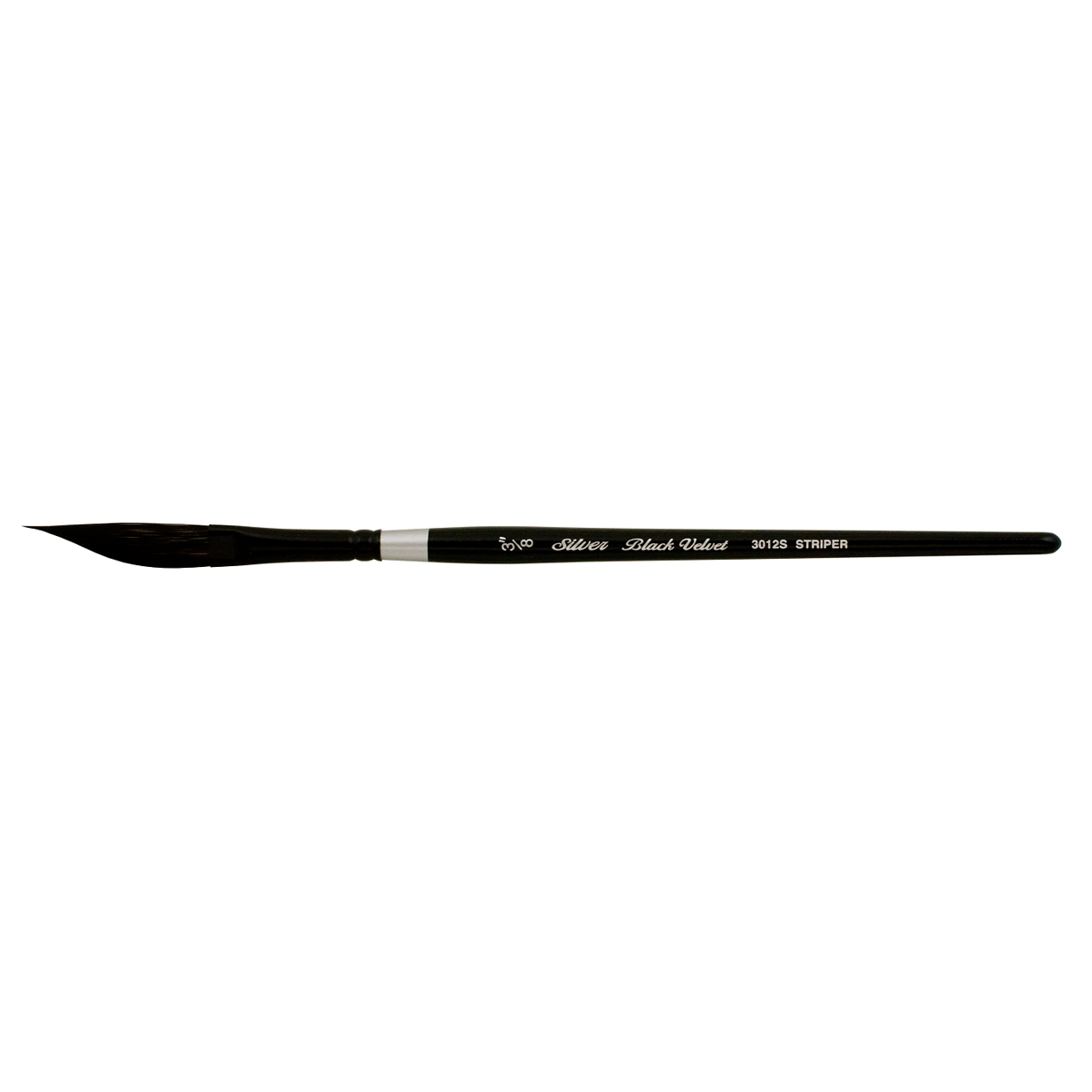 Black Velvet Series 3012S Brush 3/8 inch Dagger Striper