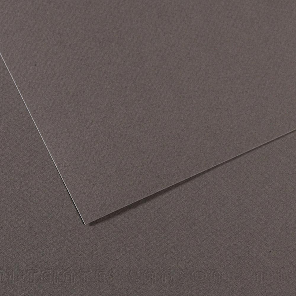 Mi-Teintes Pastel Paper 345 Dark Gray 19.5x 25.5 inch