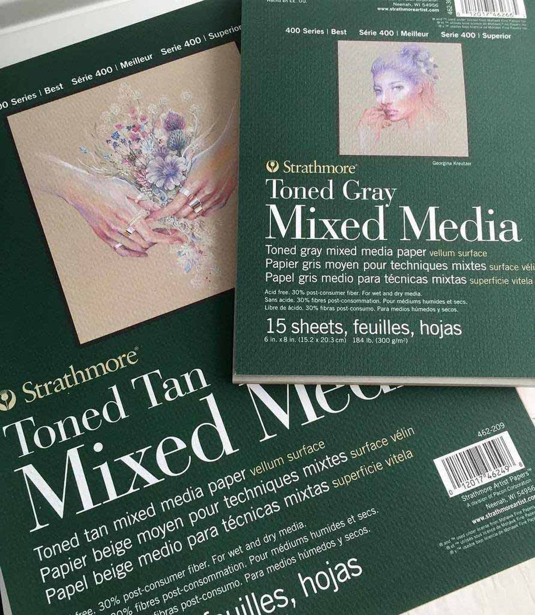 Strathmore 400 Series Toned Mixed Media Pads