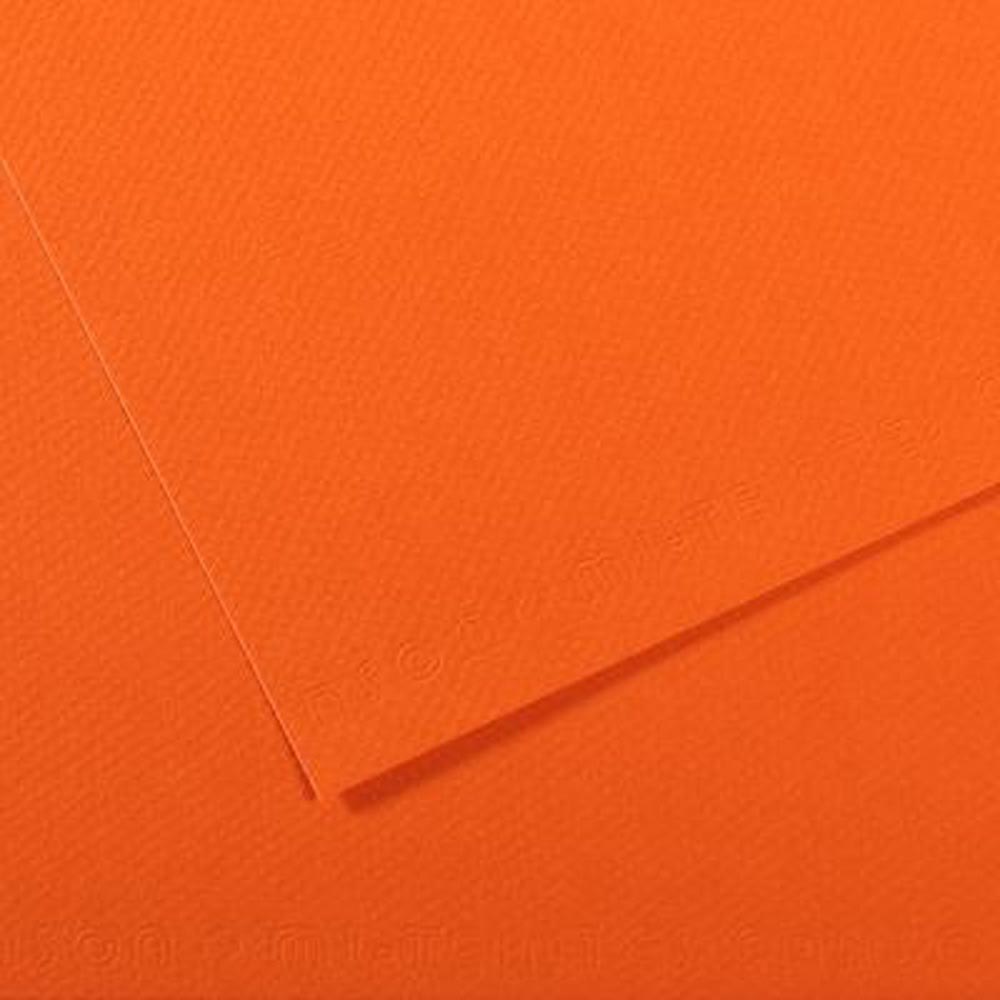 Mi-Teintes Pastel Paper 453 Orange 19.5x 25.5 inch