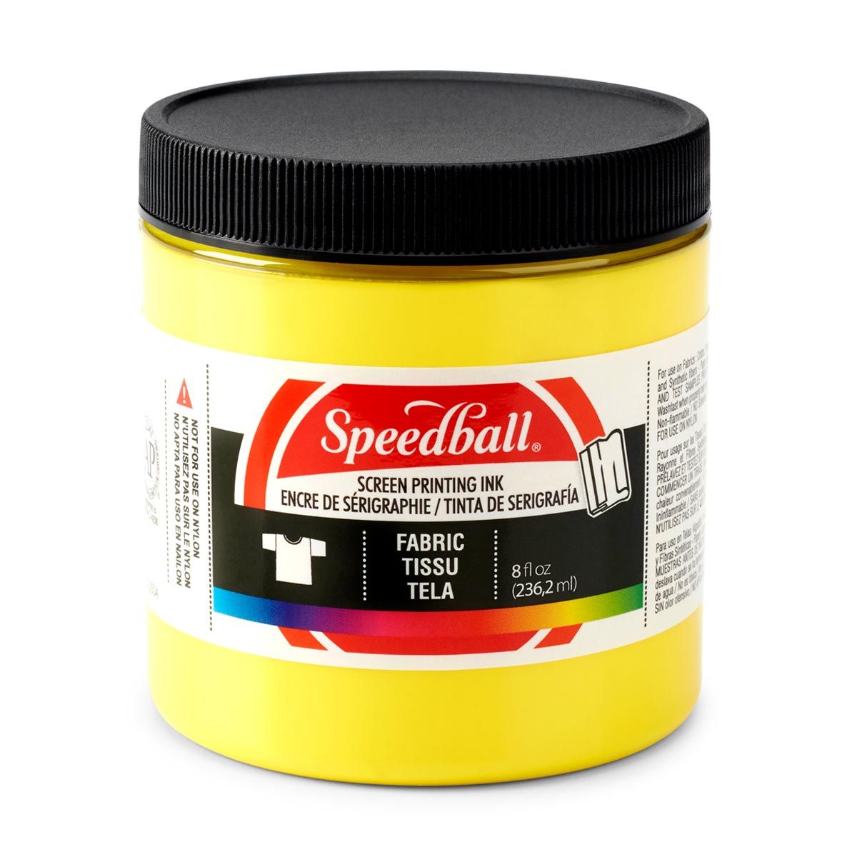 Speedball Fabric Screen Printing Ink - Yellow 8oz
