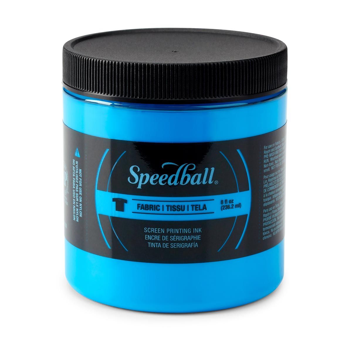 Speedball Fluorescent Screen Printing Fabric Ink - Blue 8oz