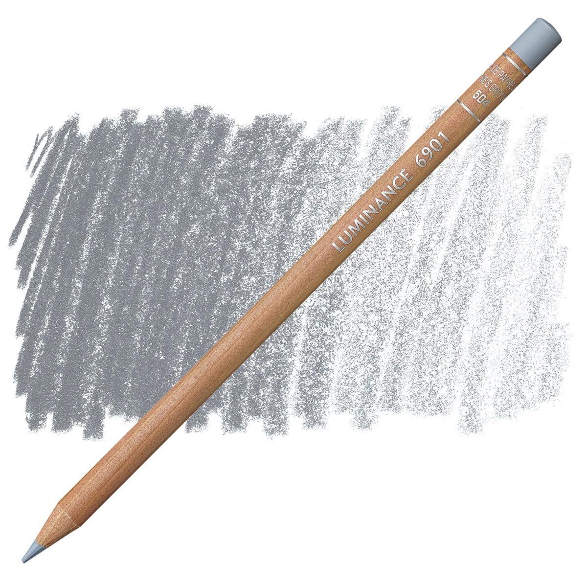 Caran d'Ache Luminance 6901 Pencil - 504 Payne's Grey 30%