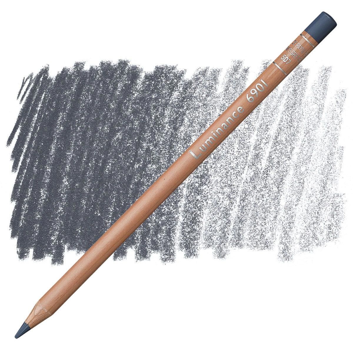 Caran d'Ache Luminance 6901 Pencil - 507 Payne's Grey 60%