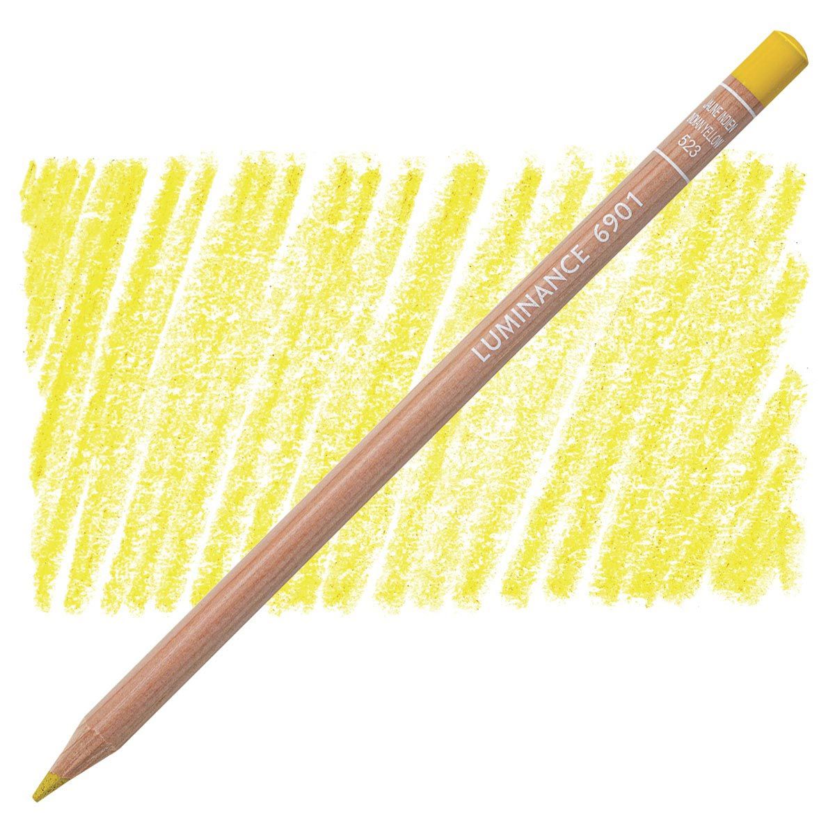 Caran d'Ache Luminance 6901 Pencil - 523 Indian Yellow