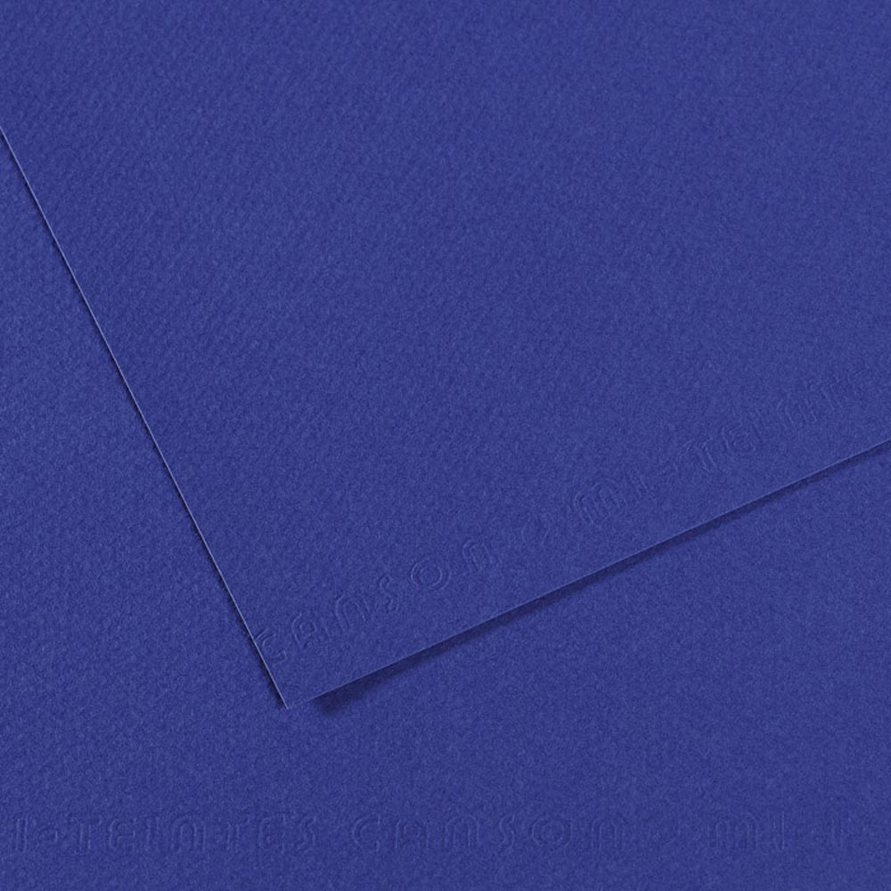 Mi-Teintes Pastel Paper 590 Royal Blue/Ultramarine 19.5x 25.5 inch