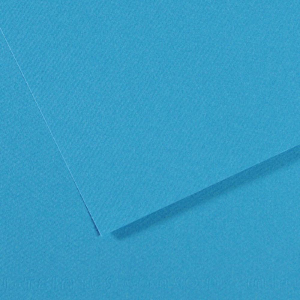 Mi-Teintes Pastel Paper 595 Turquoise Blue 19.5x 25.5 inch