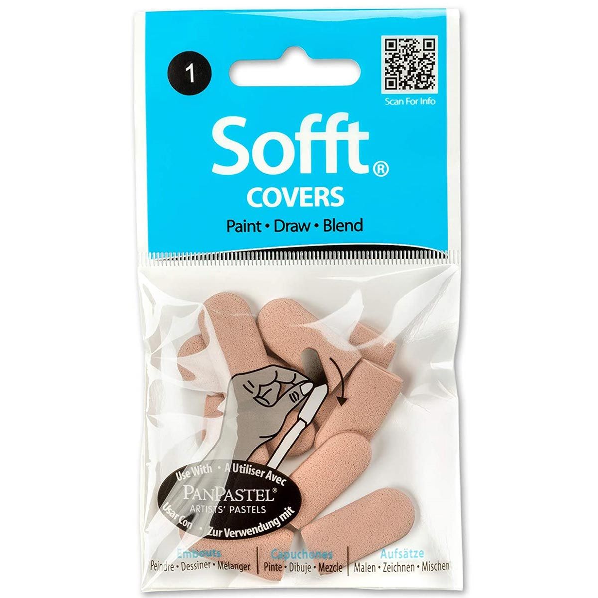 Sofft Tool Covers No.1 Round Pack of 10