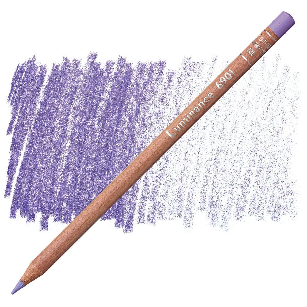 Caran d'Ache Luminance 6901 Pencil - 630 Ultramarine Violet