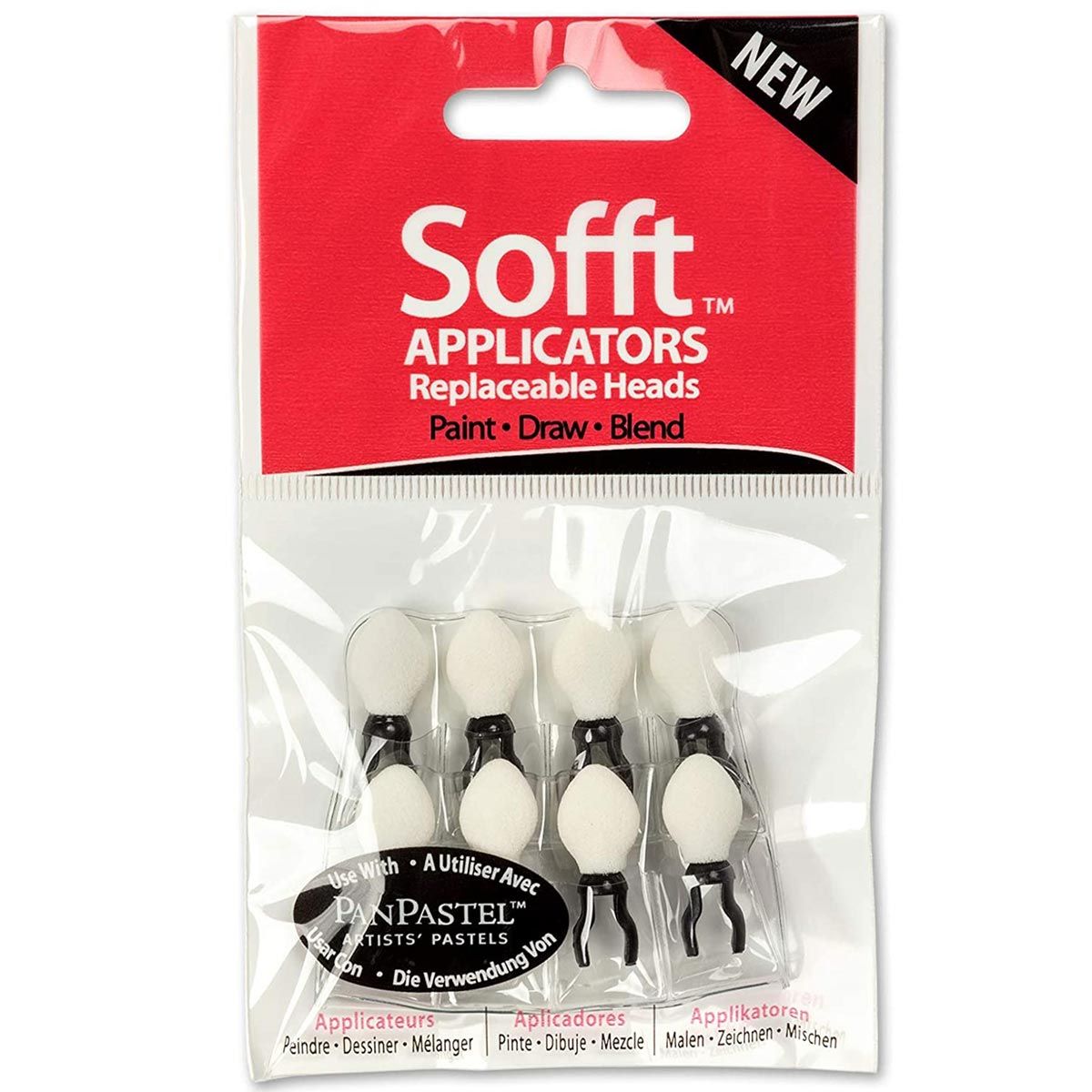 Sofft Tool Replaceable Heads (Refill Pack) of 8