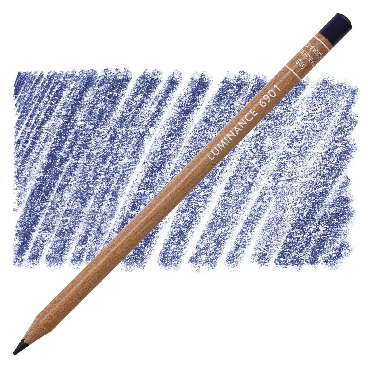 Caran d'Ache Luminance 6901 Pencil - 649 Indanthrone Blue