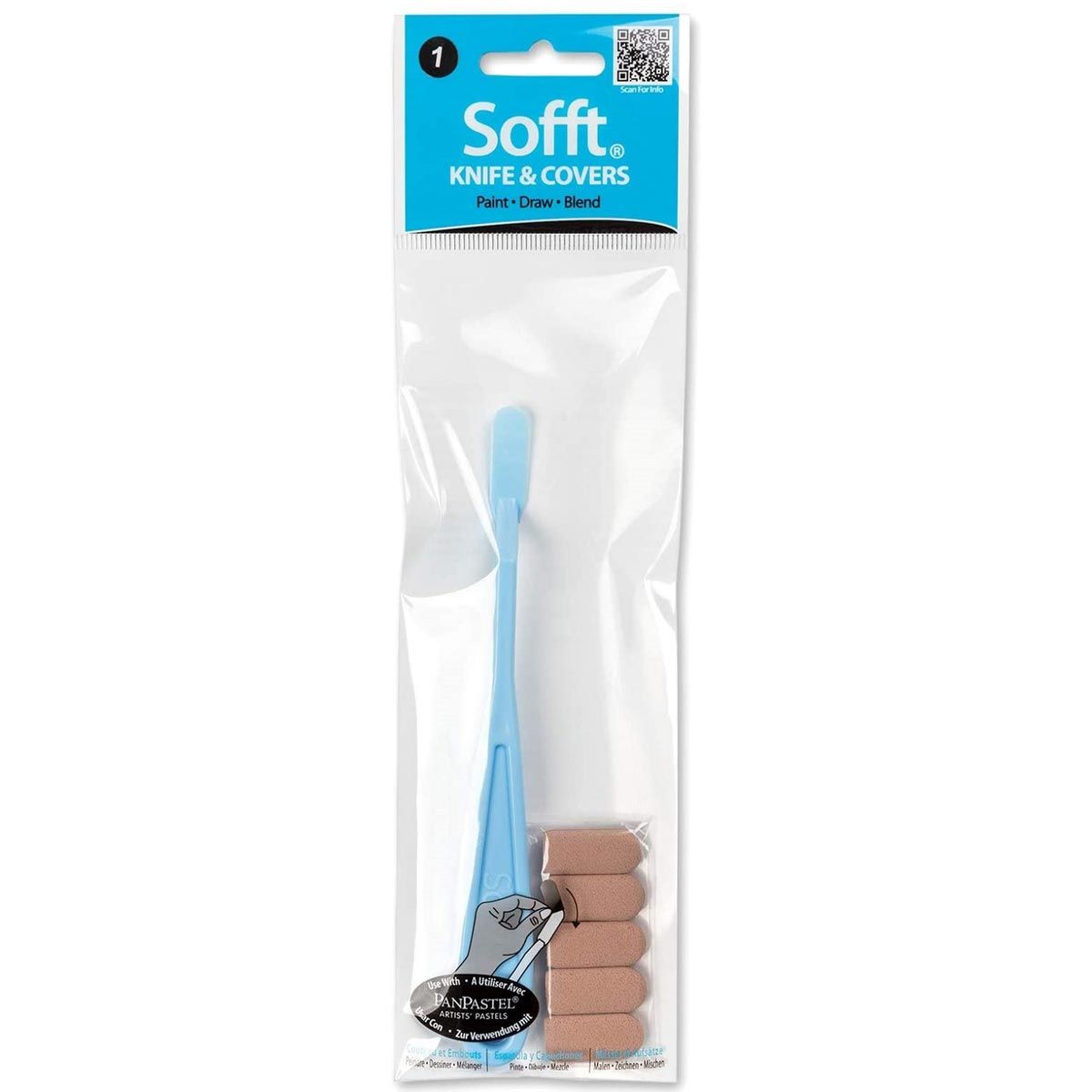 Sofft Tool Knife and Covers No.1 Round Pack