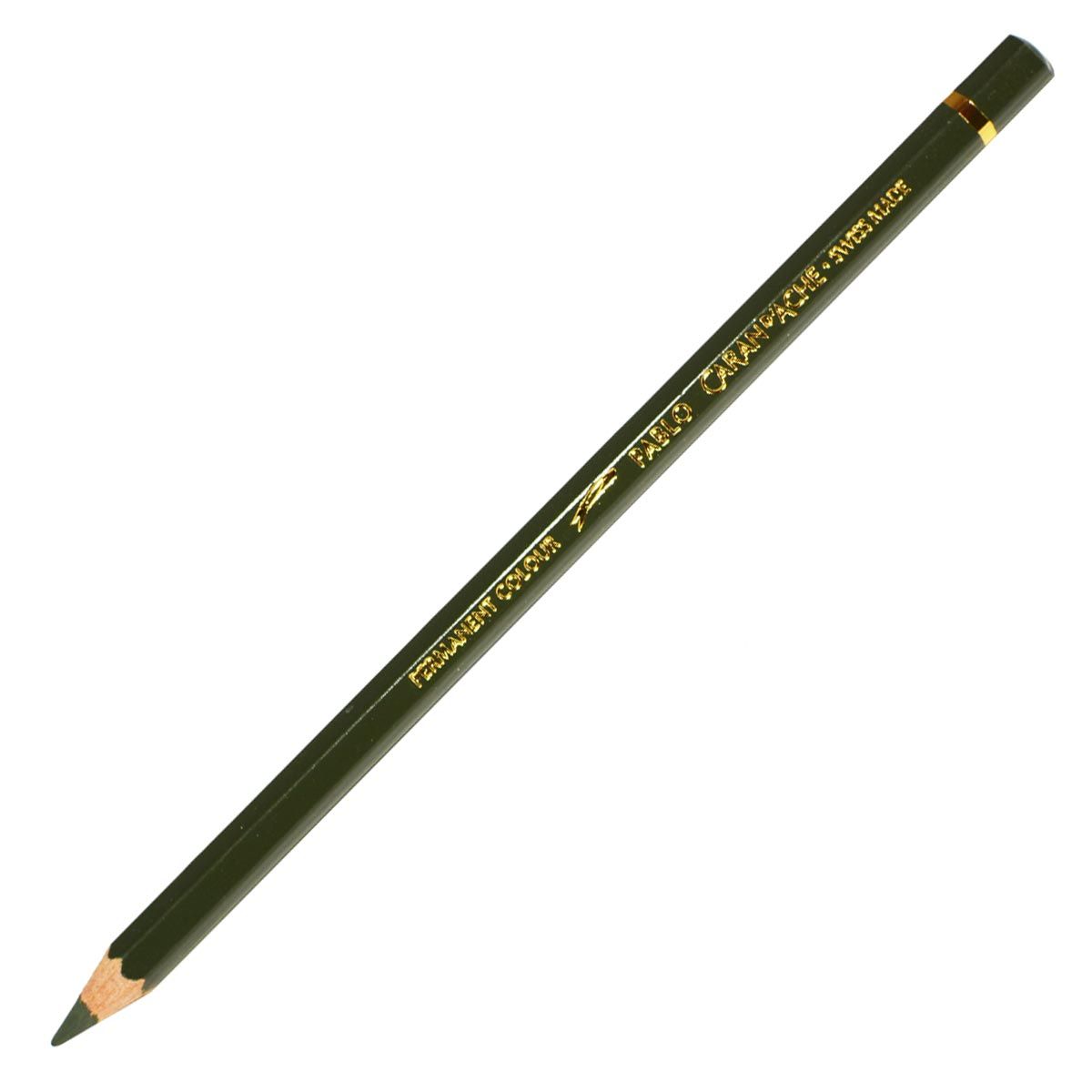 Caran d’Ache Pablo Coloured Pencil - Olive Black 019