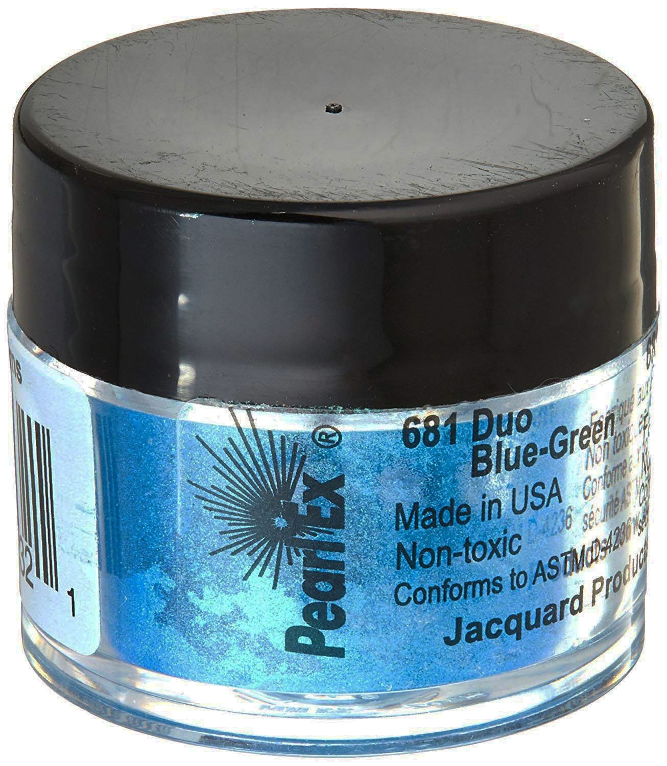 Jacquard Pearl Ex Powdered Duo Blue-Green Pigment 3g