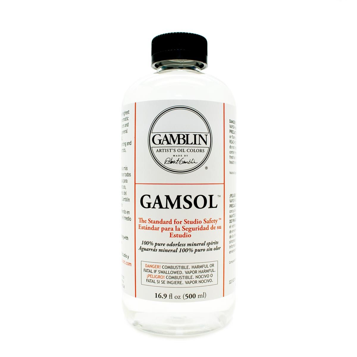Gamsol Odourless Mineral Spirit 16.9 fl. oz (500 ml)