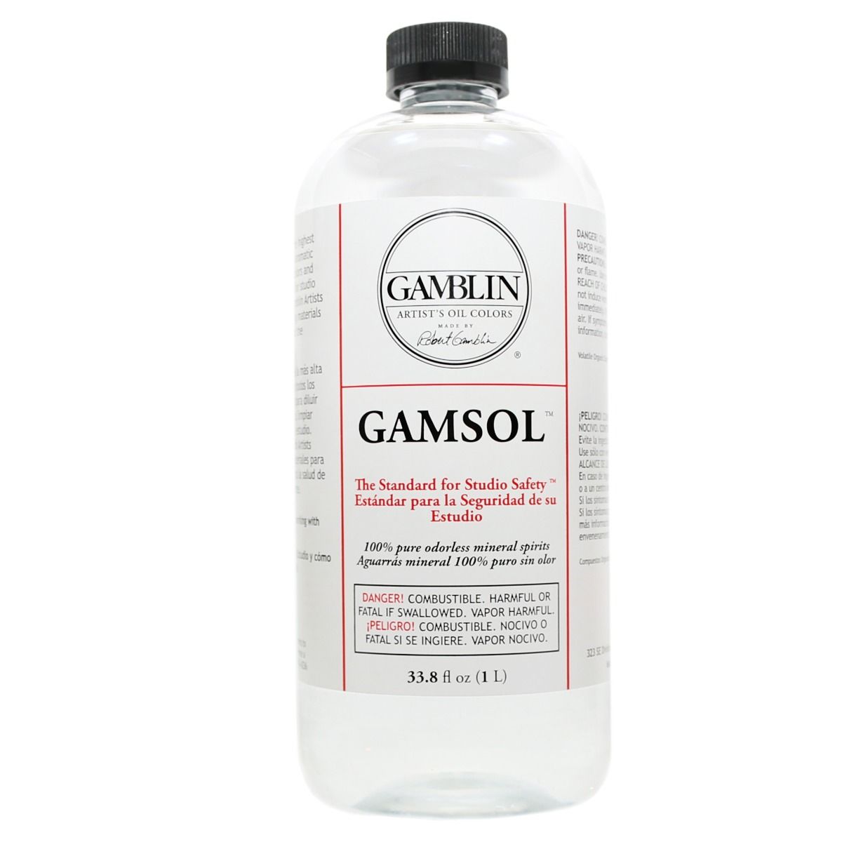 Gamsol Odourless Mineral Spirit 33.8 fl. oz (1 L)