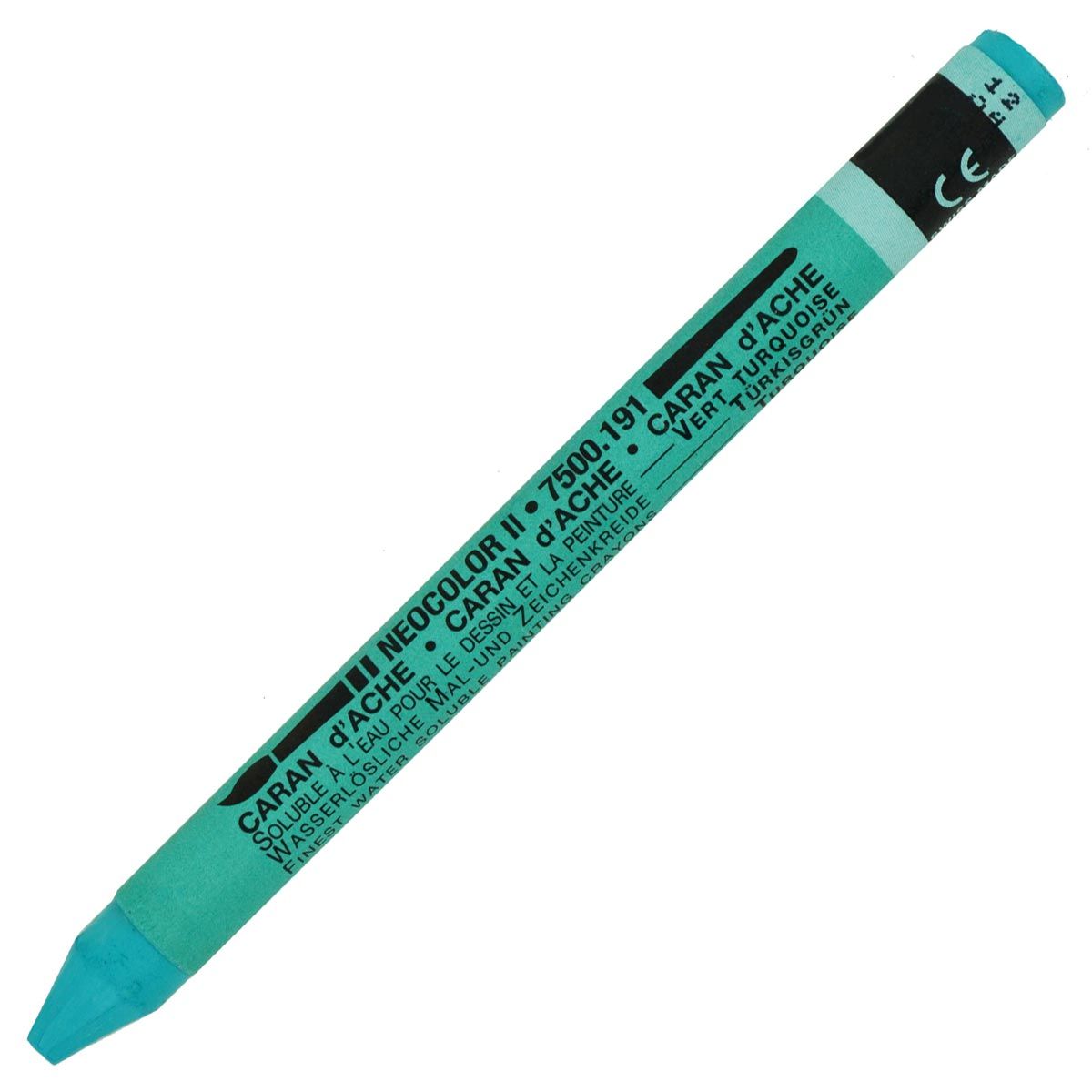 Neocolor II Aquarelle Artists’ Crayon - Turquoise Green 191