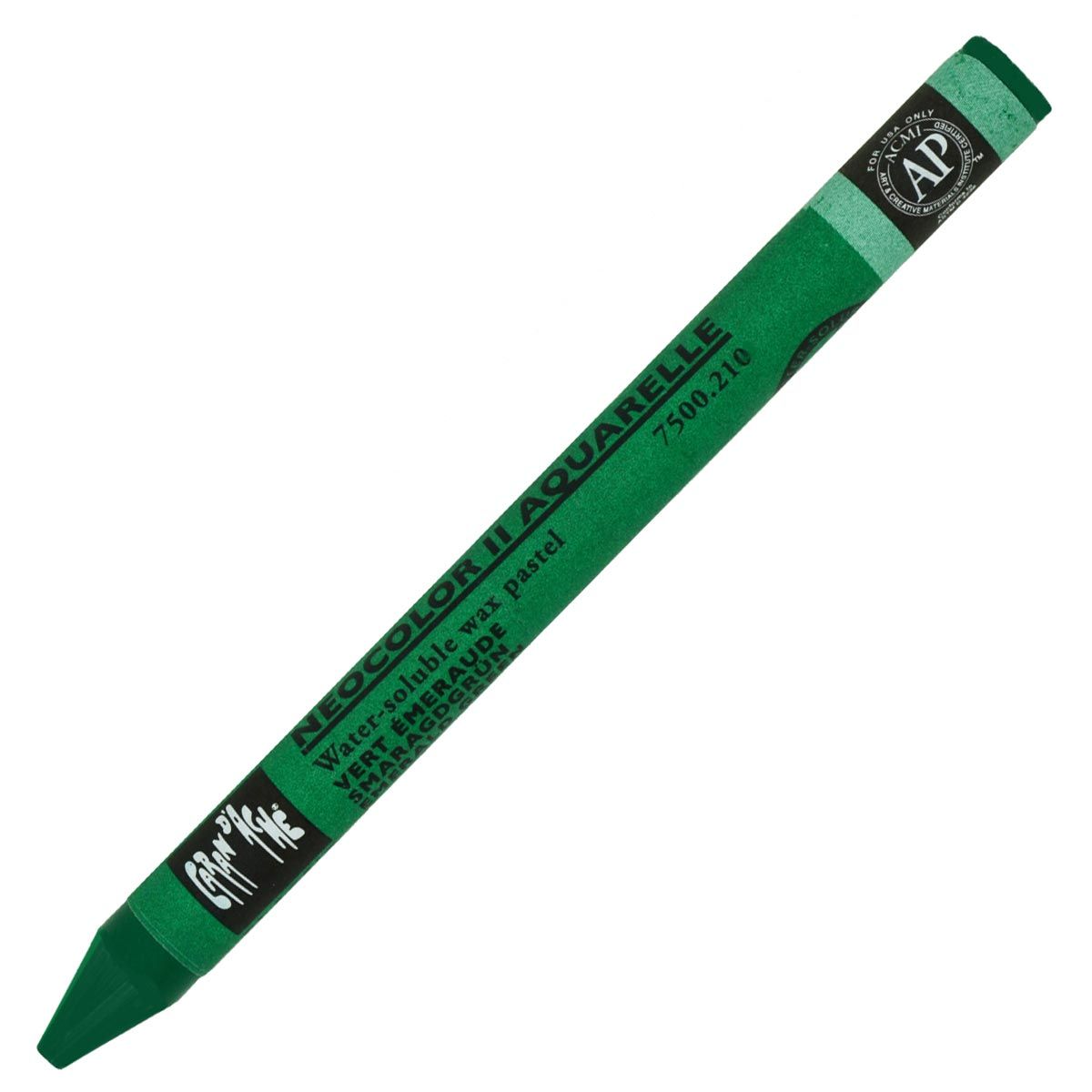 Neocolor II Aquarelle Artists’ Crayon - Emerald Green 210