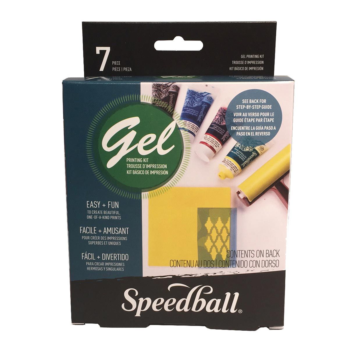 Speedball Gel Printing Kit 7 Piece