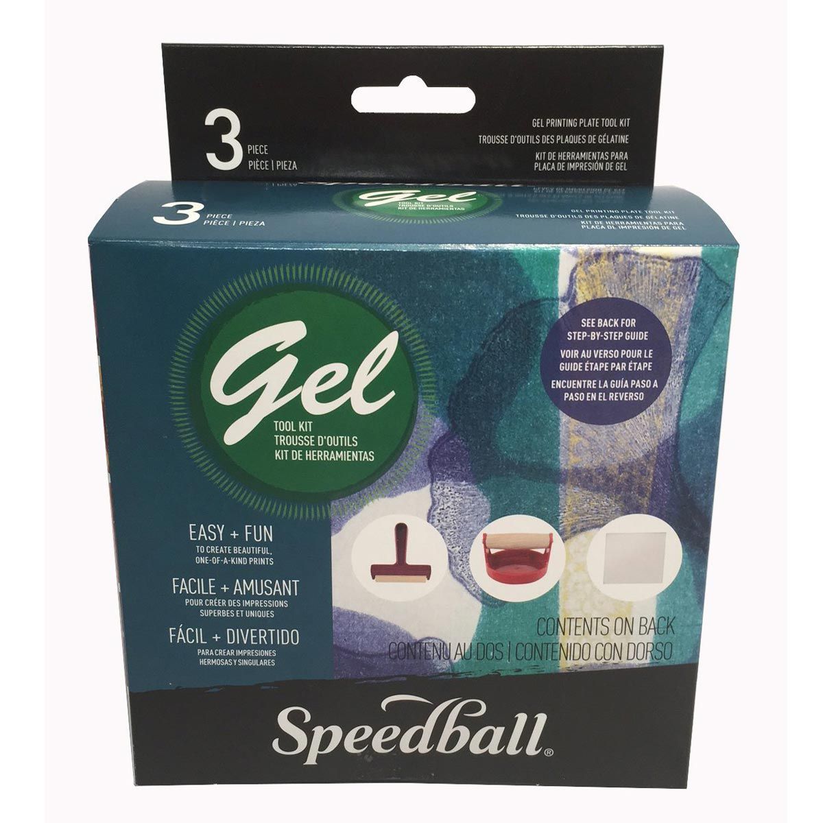 Speedball Gel Printing Plate Tool Kit 3 Piece