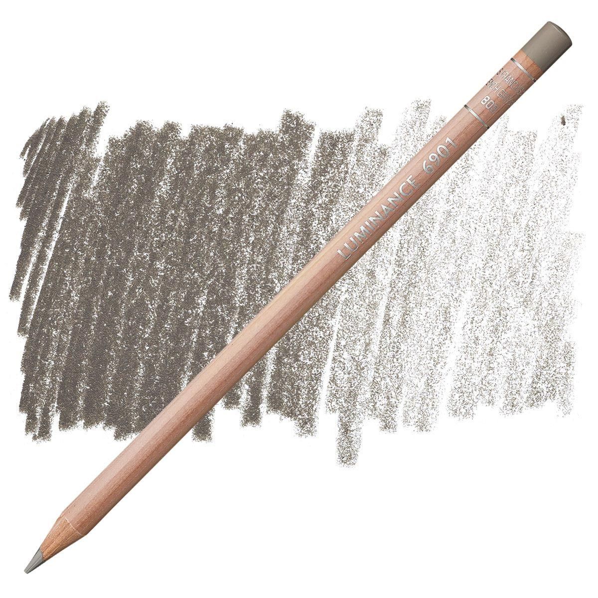 Caran d'Ache Luminance 6901 Pencil - 803 French Grey 30%