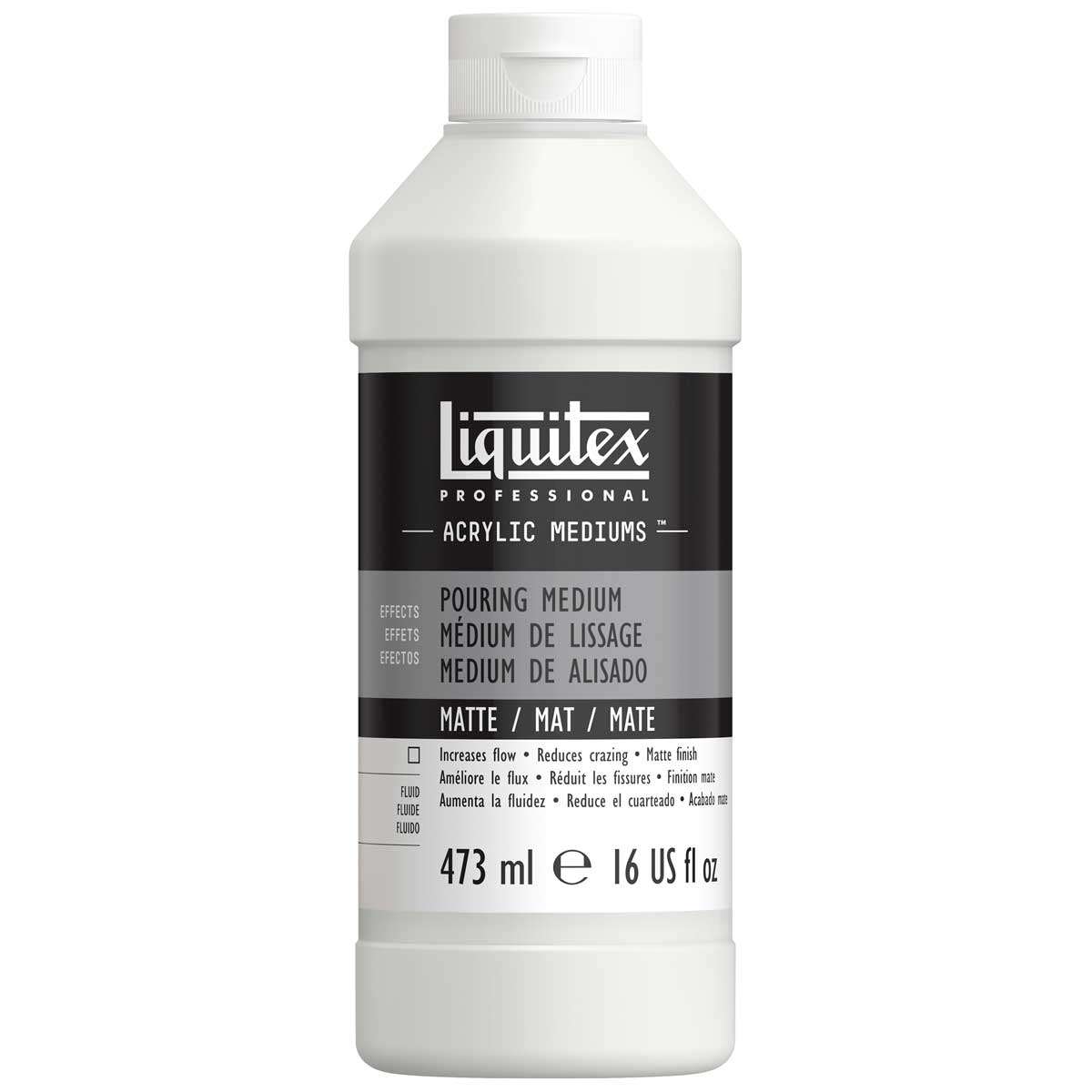 Liquitex Professional Pouring Medium - Matte 16oz (473ml)