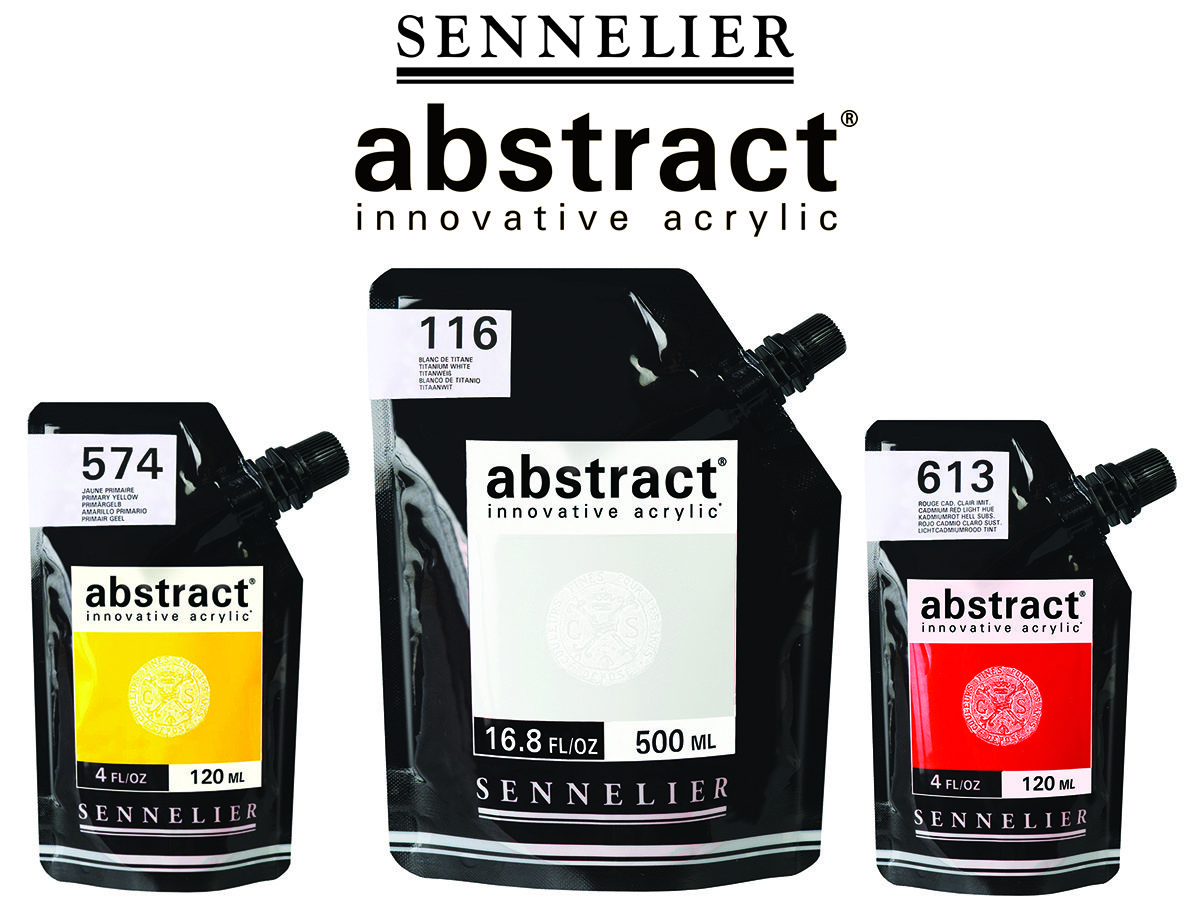 Sennelier Abstract Acrylic Paint Pouch (120ml / 500ml)