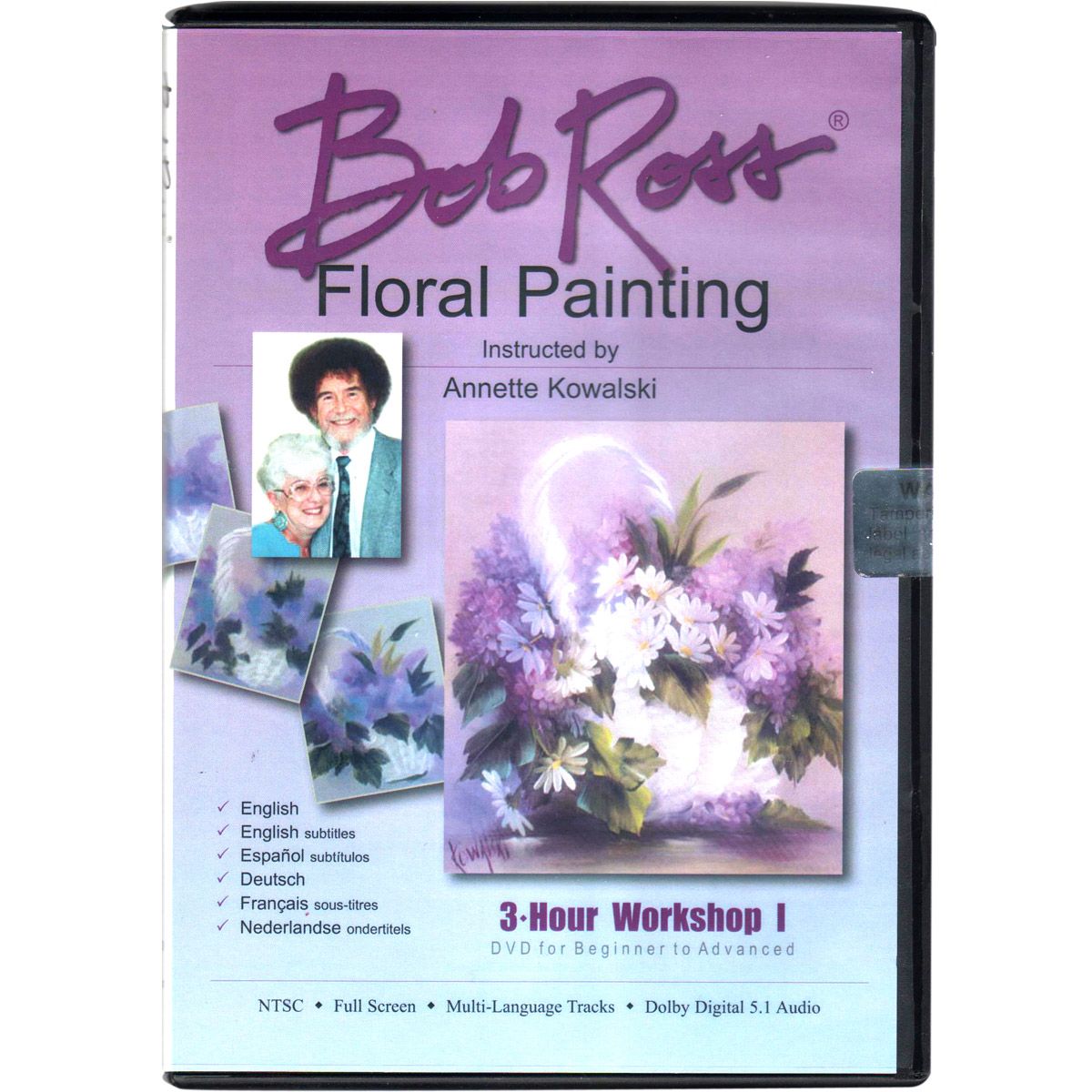 Bob Ross Floral Painting Workshop 3hr-Dvd