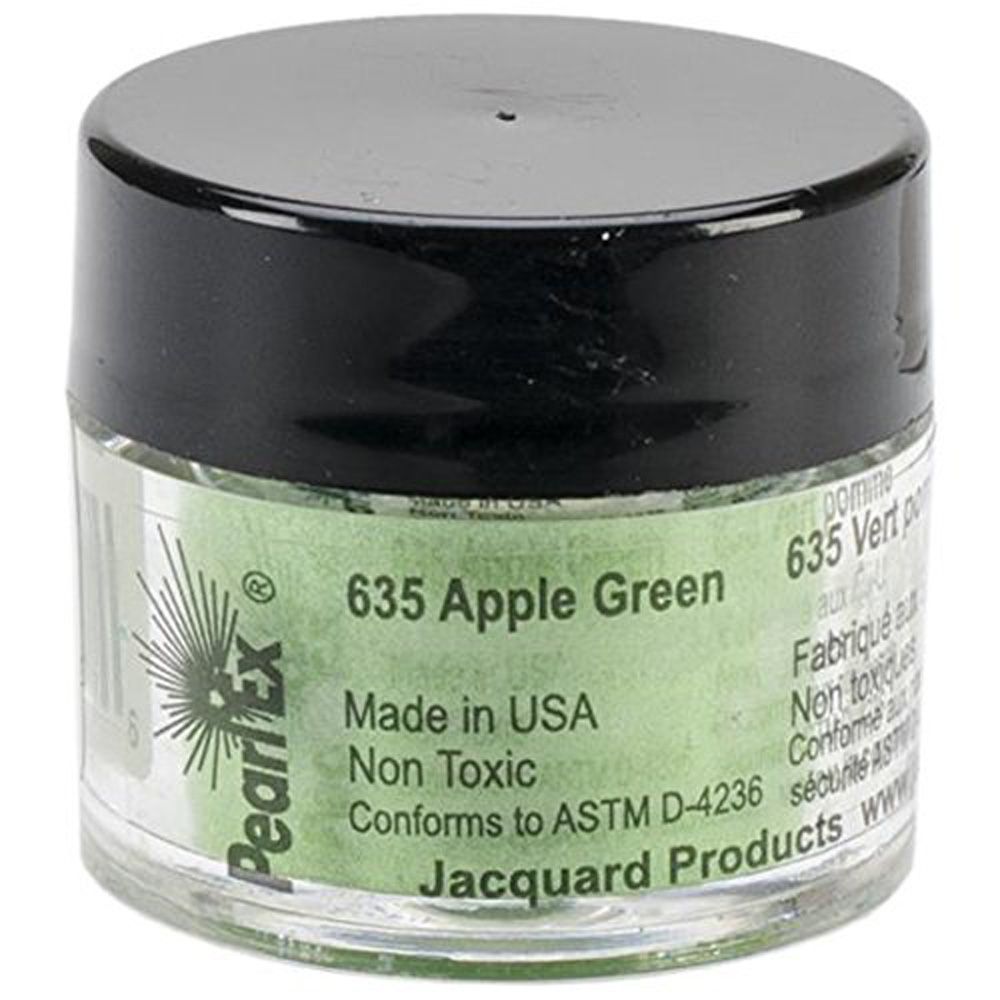 Jacquard Pearl Ex Powdered Apple Green Pigment 3g