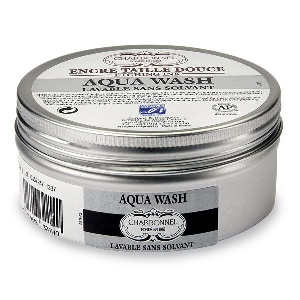 Charbonnel Aqua Wash Etching Ink Can (150ml) - Black RSR
