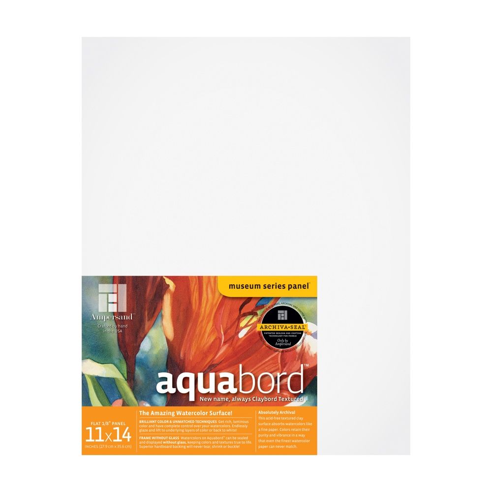 Ampersand Aquabord 1/8" Flat 11 x 14 inches