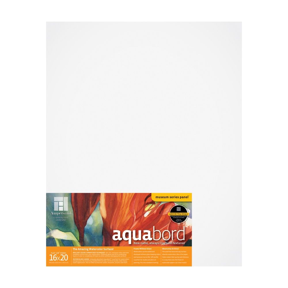 Ampersand Aquabord 1/8" Flat 16 x 20 inches