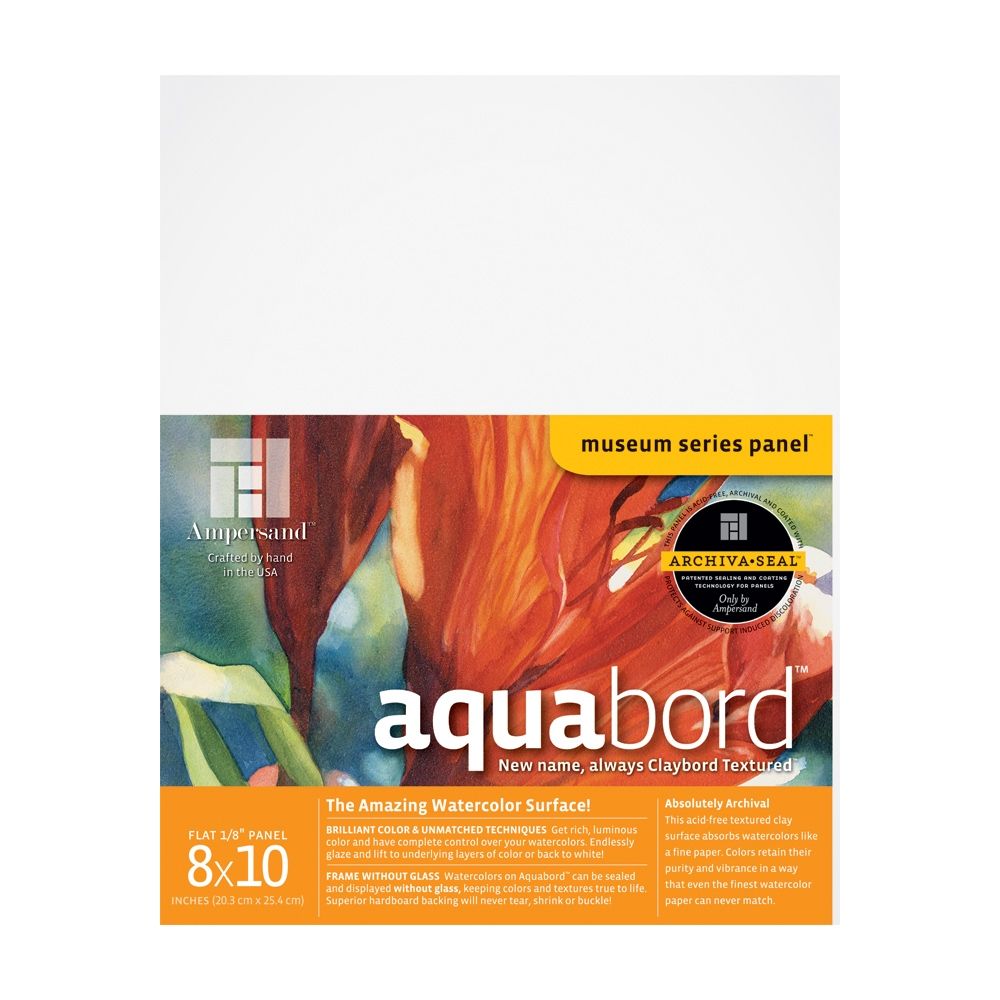 Ampersand Aquabord 1/8" Flat 8 x 10 inches